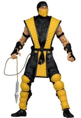 McFarlane Toys Mortal Kombat Klassic Scorpion Action Figure | eBay