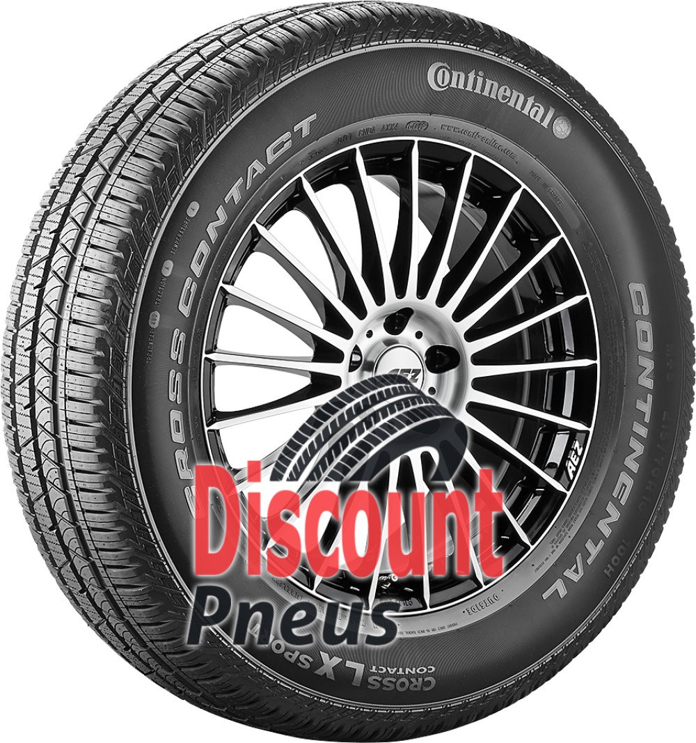 Continental CrossContact LX Sport 275/40 R22 performance luxe et EVc