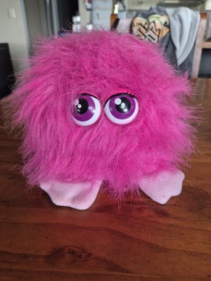 Flufflings 2010 ''Mindy'' Pink Fluffy Plush - Tested & Working