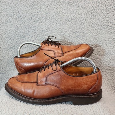 Allen Edmonds Walton Shoes Men\'s 10 D Brown Leather Split Toe Dress Derby USA Allen Edmonds Walton | eBay main image 4