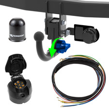 Anhängerkupplung abn +7p ES für Volkswagen Golf 4 IV 1J 97-03 3/5-Tür Fließheck