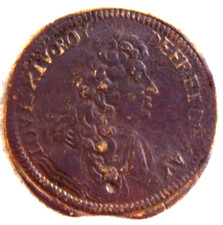 Niemcy/ Frankr.; Żeton/ Pielęgnacja. v. Lazarus Gottlieb Lauffer/ Nbg: 3,07 g