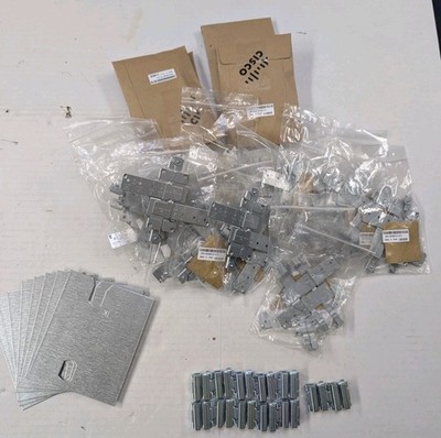 Cisco AIR-AP-T-RAIL-R 800-26066-02 Ceiling Mount Lot Clips Plates 45pc