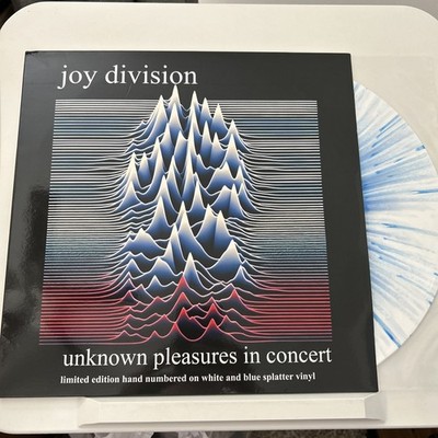 Joy Division - Unknown Pleasures In Concert - White/Blue Vinyl - #96/500