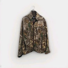 Men's Realtree AP Camo Jacket Size XL 46-48 Poly Spandex with fleece lining