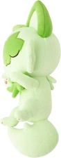 Pokemon Center Original Sprigatito Dream Mocchiri Plush 37cm Pok mon Sleep Japan