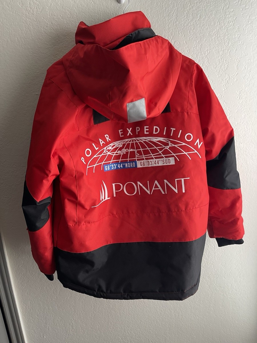 PONANT POLAR EXPEDITION フード付きジャケット PONANT 88 Antarctica Polar Expedition Hooded Parka Jacket
