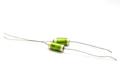 2x Vintage ERO KT 1801 Audio-Kondensator 2200 pF / 400 V-, Tone Capacitor, NOS