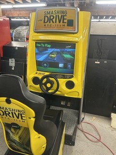 SMASHING DRIVE (Crazy Taxi) Sit Down Arcade Driving Racing Video Game