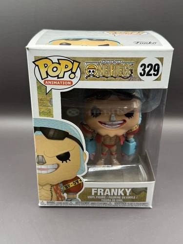 Funko Pop-#329 Franky Silver Nose OG 1st Release One Piece JJL171206-Hard stack