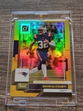 Devin McCourty 🏈 Rare Refractor Gold  Investment Card Non Auto Holo Sp Patriots