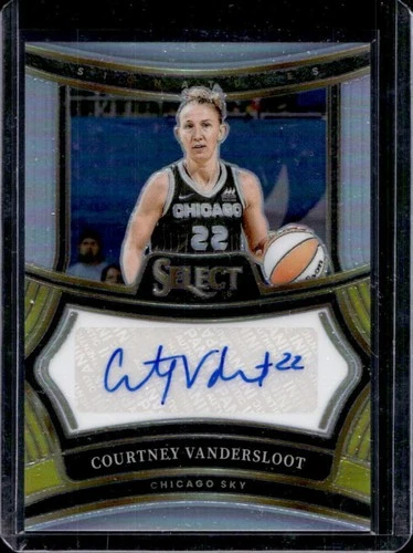 Courtney Vandersloot 2025 Panini Select Courtney Vandersloot #11 Auto