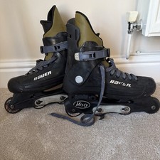 Bauer Misty Aggressive Inline roller skates size Uk 7 RARE Vintage