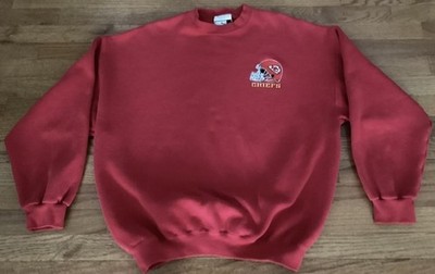 Vintage Puma Kansas City Chiefs Sweatshirt Size XL Red Embroidered