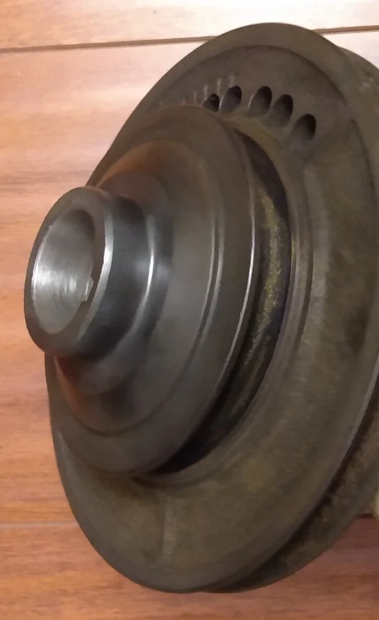 Шкив коленчатого вала FIAT 124 spider PININFARINA 131 BRAVA 1800 OEM 1977 1978 РЕДКИЙ - Изображение 2 из 4