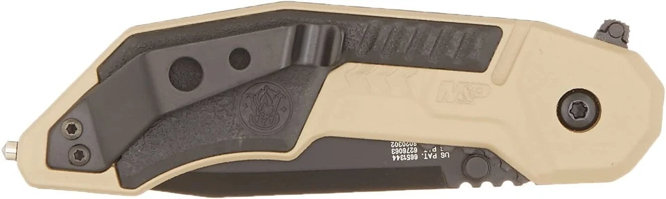 Smith & Wesson M&P SWMP3BSD 7.1" S.S Assisted Folding Knife w. 2.8" Serrate NEW - Image 3 of 4