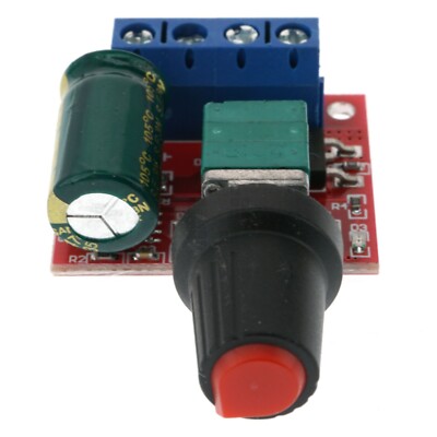 20kHz PWM DC Motor Speed Controller, 4.5-35VDC, 90 Watt, LED