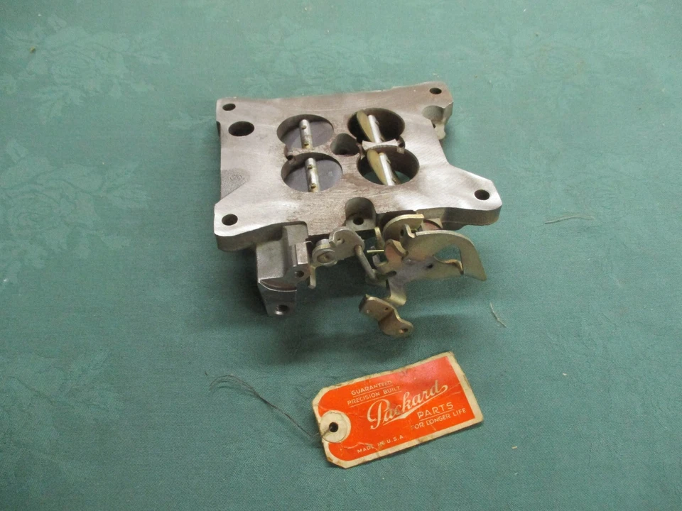 1956 Packard Caribbean carburador traseiro corpo do acelerador 6489467 novo na caixa - Imagem 2 de 4