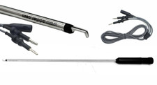 Laparoscopic Bipolar L-Hook Electrodes With Bipolar Cable Surgi Inst ADDLER