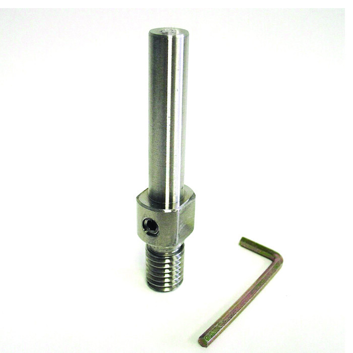Dry Core Bit Adapter - Converts 5/8"-11 Arbor To 1/2" Shank With Centering Pilot Drill