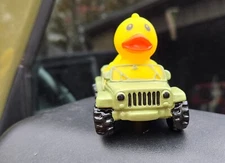 Brand New Color!! CAMO Green 4x4 with Rubber duck driver, Duck a Jeep. FREE SHIP