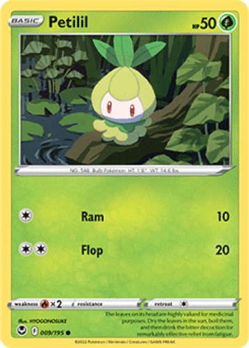 4x Petilil 009/195 Silber Sturm Pokemon TCG Karte Neuwertig - Bild 1 von 1