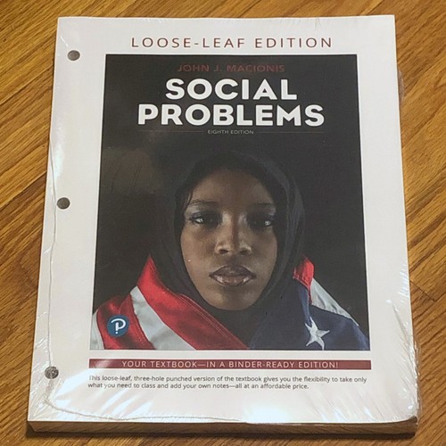 John J Macionis Social Problems 8th Edition Textbook Binder Ready