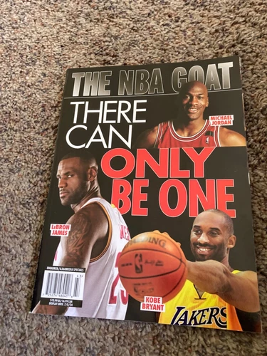 Michael Jordon Rare The Goat Cover Magazine 2024 Kobe Bryant Lebron James Cgc 9.