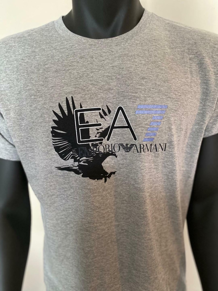 Emporio Armani Logo Series T-shirt with oversized logo Sz: XL NWT