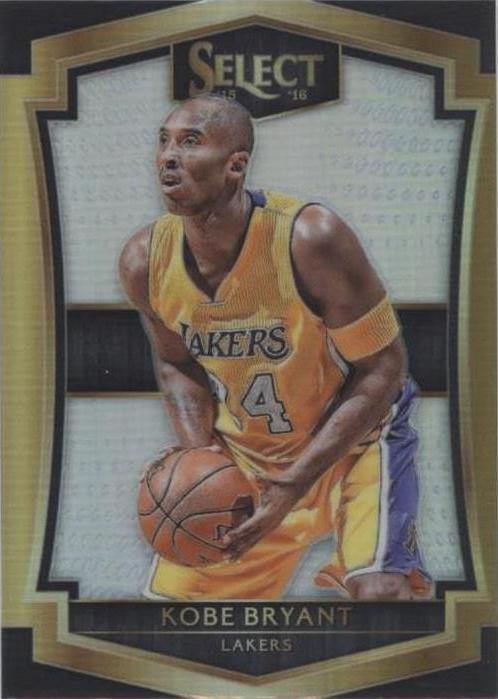 2015-16 Panini Select - Kobe Bryant #186 for sale | eBay