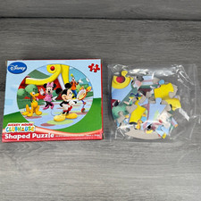 Disney Mickey Clubhouse 24 Piece Jigsaw Puzzle Minnie Pluto Goofy Friends