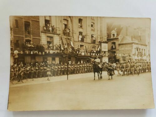 CPA MILITARIA CARTE photo - Groupe de militaires EUR 8,80 - PicClick FR