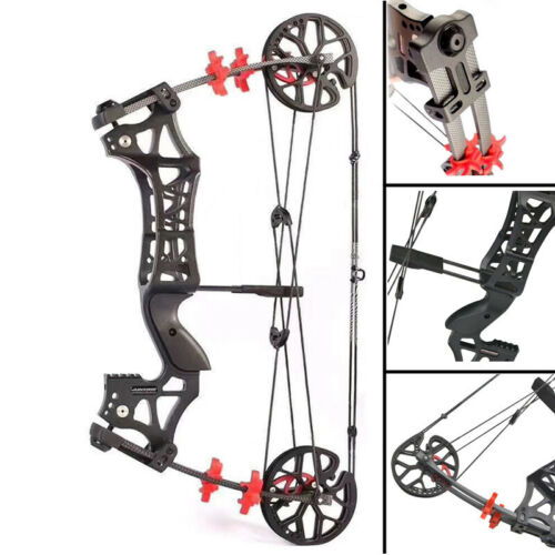 Compound Bow 30-60lbs Steel Ball 21'' Axis Archery Archery Hunting Fishing RH LH - Picture 11 of 14
