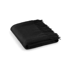 Velanio Cashmere 100% Cashmere Throw Blanket with Fringe 60 x 54 Inch Super S...