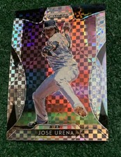 JOSE URENA - 51/75 - 2019 PANINI PRIZM POWER PLAID PARALLEL CARD # 49  WHITE SOX