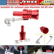 Blow Off Valve Noise Turbo Sound Whistle Simulator Muffler Tip Car Accessories