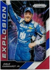 Dale Earnhardt Jr 2018 Prizm Explosives Red White Blue Prizm #83