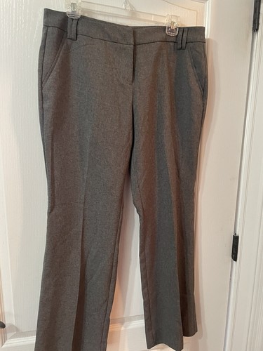 New York and Company Gray Pants 12 Petite Dress Career RP$45 NWT