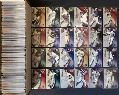 2001 Fleer EX - Baseball Cards - Complete Your Set - You U Pick