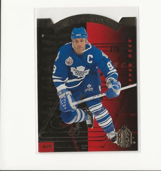 DOUG GILMOUR 1993-94 UPPER DECK SILVER SKATES RETAIL GOLD CARD #R7