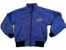 Team Daiwa men’s size small Fishing blue coat jacket 100% Nylon