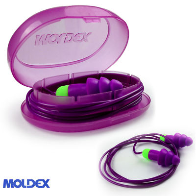 Moldex Rockets 6401 schnurgebundene Ohrstöpsel SNR: 30 dB Gehörschutz -- 1 Paar