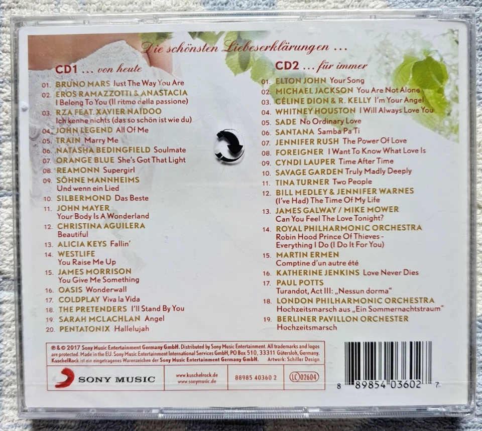 Kuschelrock Always & Forever (2 CD´s)  NEU OVP Wedding Edition - Bild 2 von 2