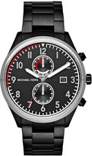 Michael Kors MK8575 Men's Saunder Black Steel Chronograph Watch