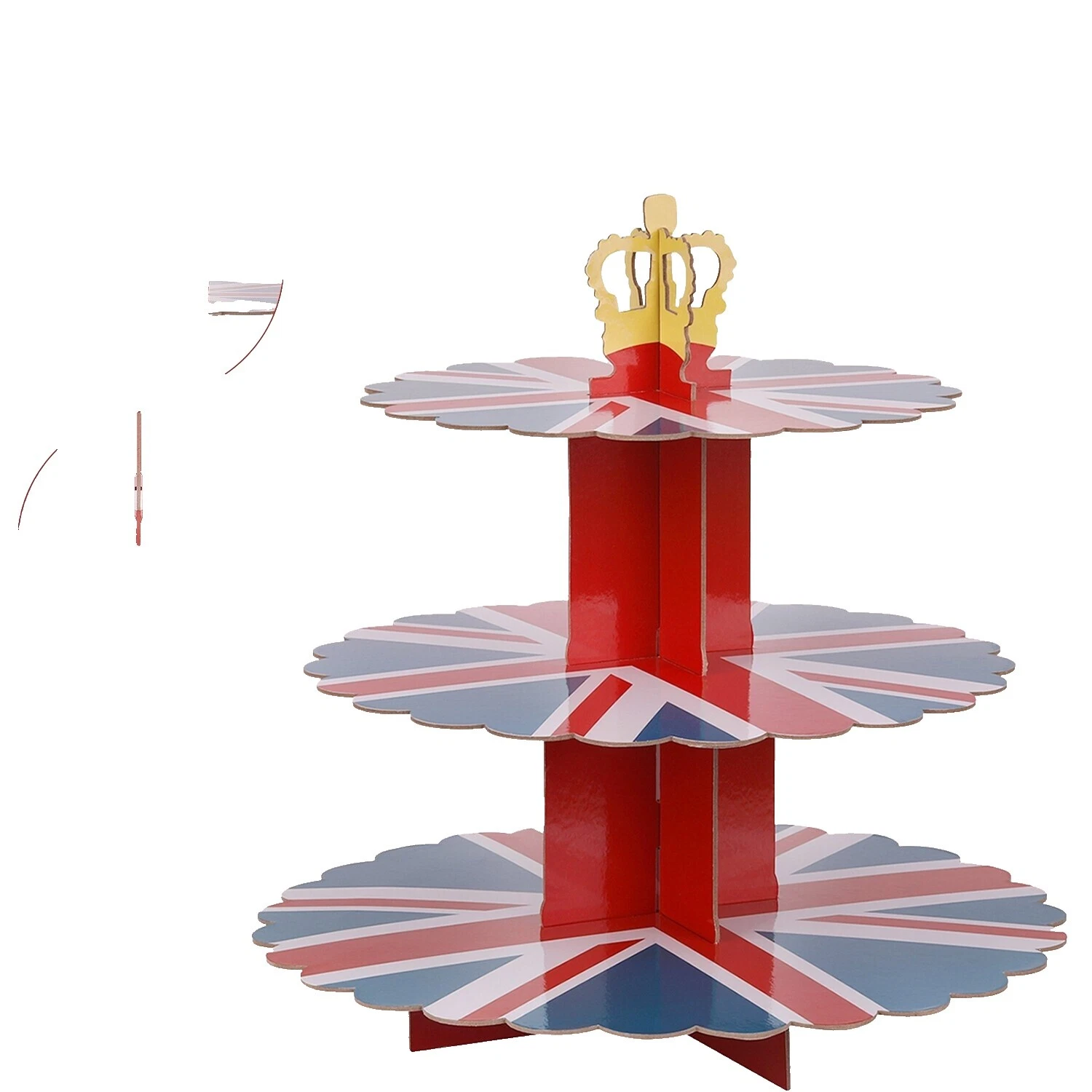 Столовая посуда и столовые приборы Multicolor Party для послеобеденного чая