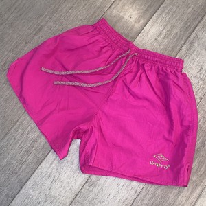 Vtg 90s Umbro Soccer Shorts Wet Look 