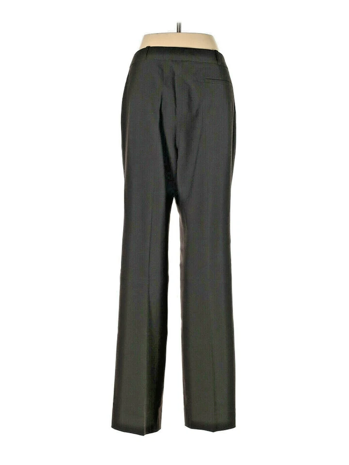 Jil Sander Black Virgin Wool Blend Dress Pants Size 40 Made in Italy - Image 2 of 4