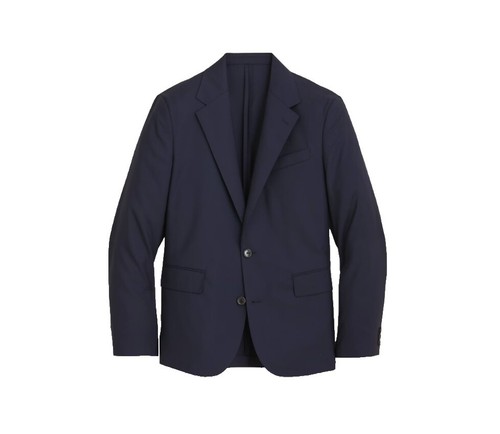 Lanificio T.G. di Fabio Super 120's Italian Gray Pinstripe Wool