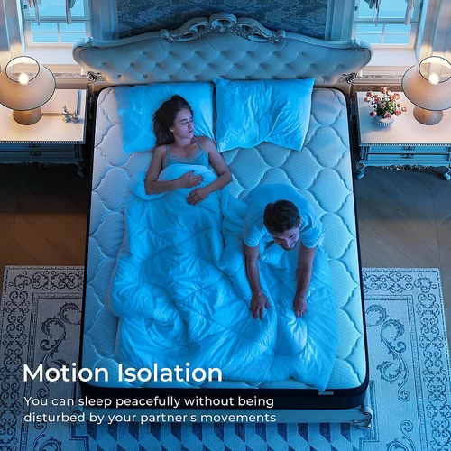 10 INCH LUXURY ORTHOPAEDIC POCKET SPRUNG MATTRESS 3FT 4FT 4FT6 DOUBLE 5FT 6FT - Picture 6 of 63