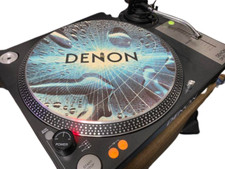 Denon DP-DJ101 Turntable Record Player Black from Japan Very Good
